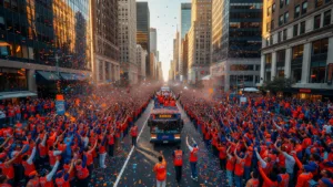 New York célèbre ses Knicks : une parade historique après 53 ans d&rsquo;attente