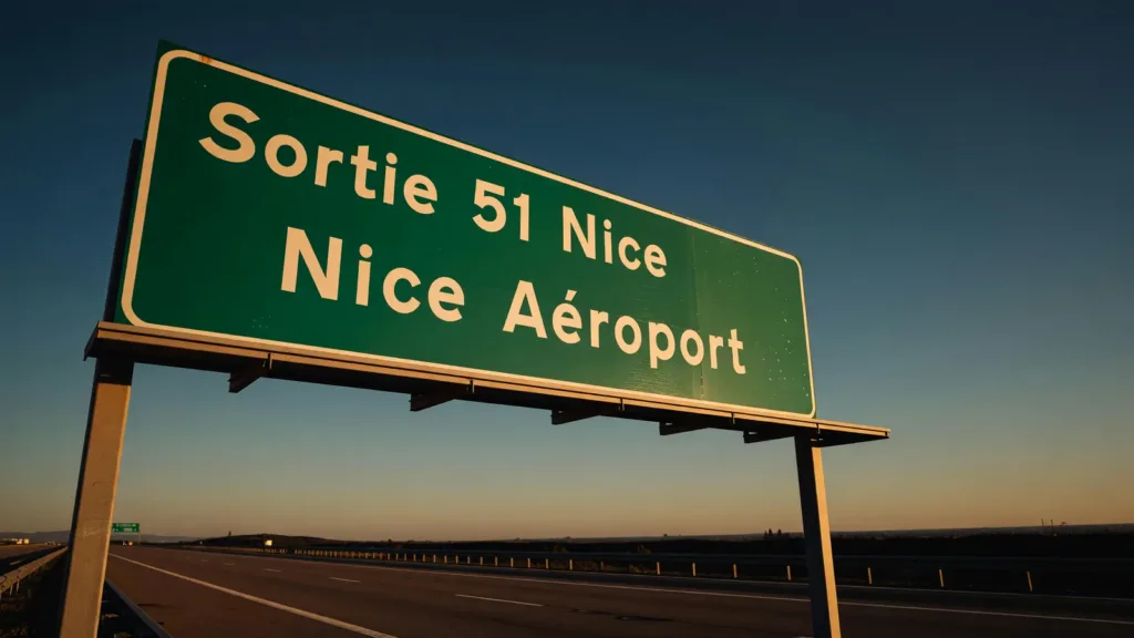 Nice : réouverture de l'A8 après l'extinction d'un incendie de véhicule près de l'aéroport