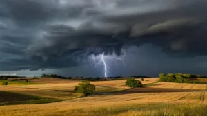 Oise : vigilance jaune orages et rafales jusqu’à 100 km/h à partir de 16h ce jeudi