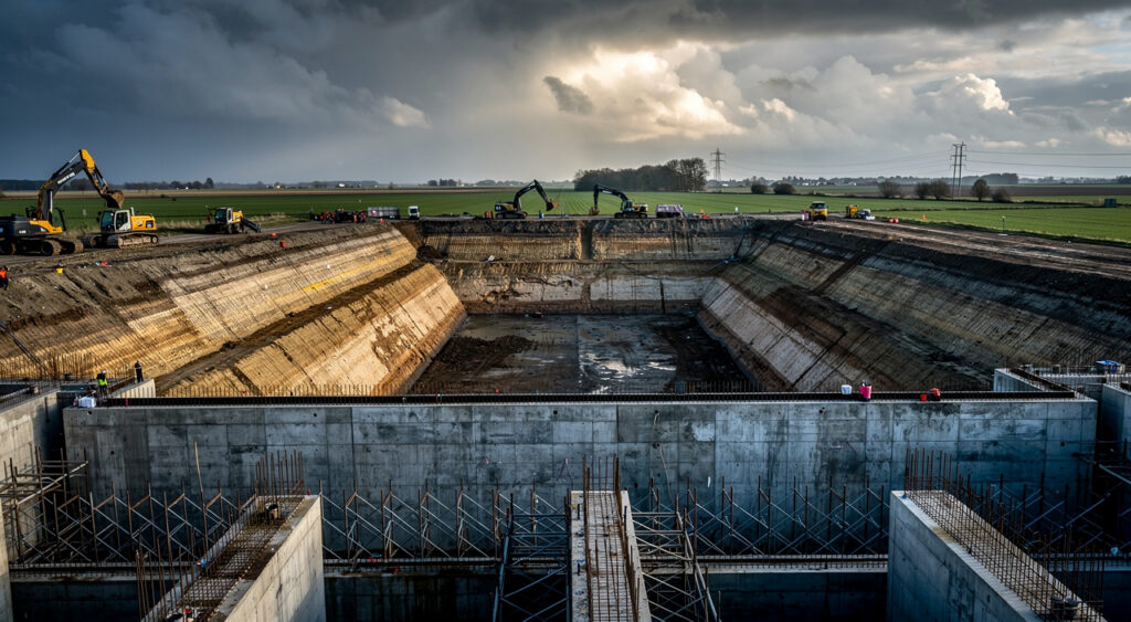 Oisy-le-Verger : la première pierre de l'écluse du Canal Seine-Nord Europe posée le 9 juin