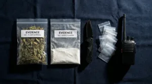 Opération antidrogue au Haut-Gap : cannabis, cocaïne et couteau saisis