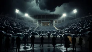 Orages à Lyon : 32 000 festivaliers évacués en urgence du stade Gerland