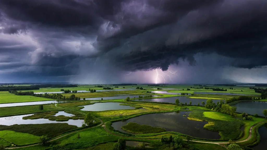 Orages dans l'Ain : vigilance jaune dès 15h ce dimanche, rafales à 100 km/h