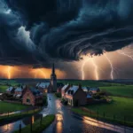 Orages dans le Pas-de-Calais : deux blessés par la foudre, cinq impacts, deux incendies