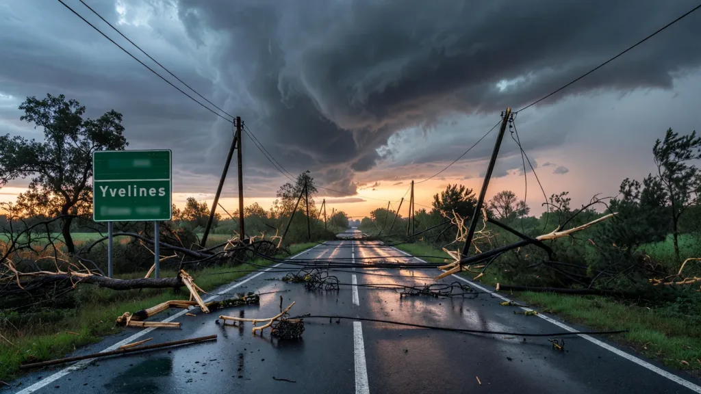 Orages dans les Yvelines : 4 000 foyers toujours privés d’électricité, Enedis mobilisé