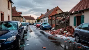 Orages de grêle dans la Somme : grêlons géants sur Ovillers-la-Boisselle et Combles