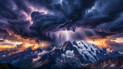 Orages en Haute-Savoie : le département placé en vigilance jaune, consignes de prudence
