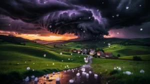 Orages et grêle : la Haute-Loire placée en vigilance orange par le préfet