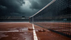 Orages et pluies interrompent les quarts de finale de l&rsquo;Open de Blois
