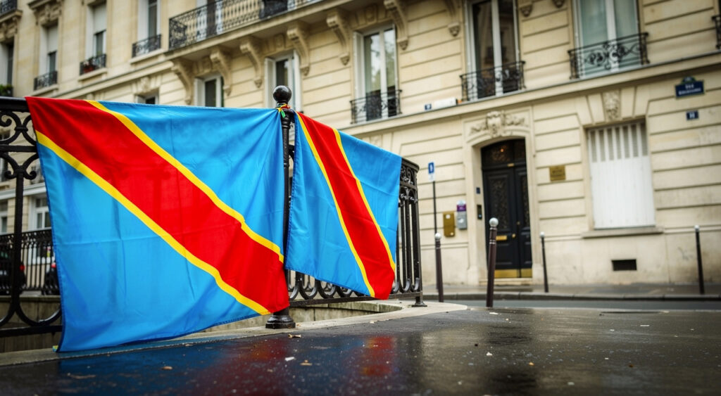 Orléans : les Léopards de la RDC défilent dans les rues avant le match amical contre le Chili