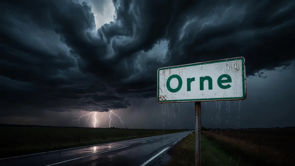 Orne : vigilance orange orages jusqu'à 22h, plans blancs activés dans les hôpitaux