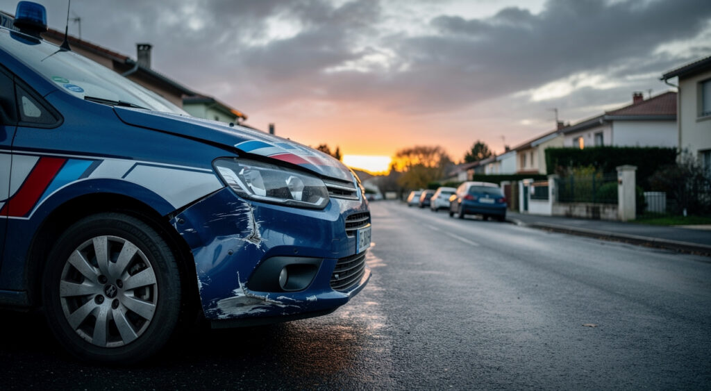 Oullins/Pierre-Bénite : trois policiers blessés après un refus d'obtempérer, les suspects percutent leur véhicule