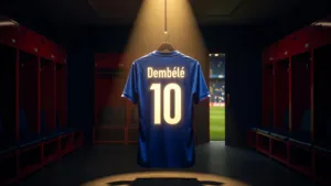 Ousmane Dembélé, héros du triplé, élu homme du match France-Norvège