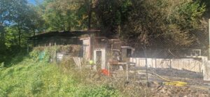 Incendie sur un stand de tir à Saint-Laurent-de-Chamousset : bâtiment effondré, munitions à l&rsquo;intérieur