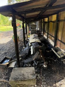 Incendie de végétation à Chazay-d&rsquo;Azergues : 3 hectares brûlés, 55 pompiers mobilisés