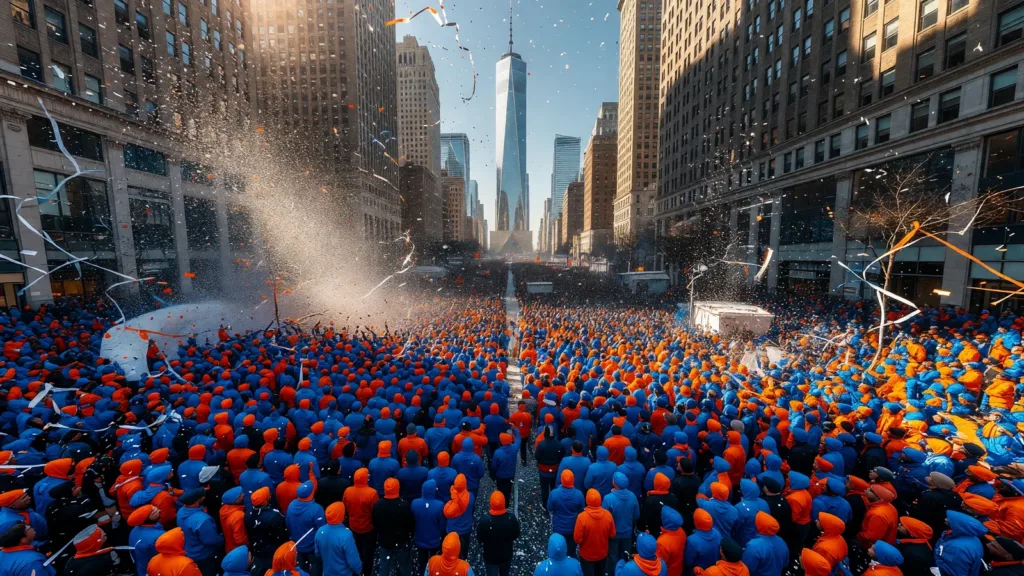 Parade géante des Knicks à New York : 53 ans d'attente célébrés dans les rues de Manhattan