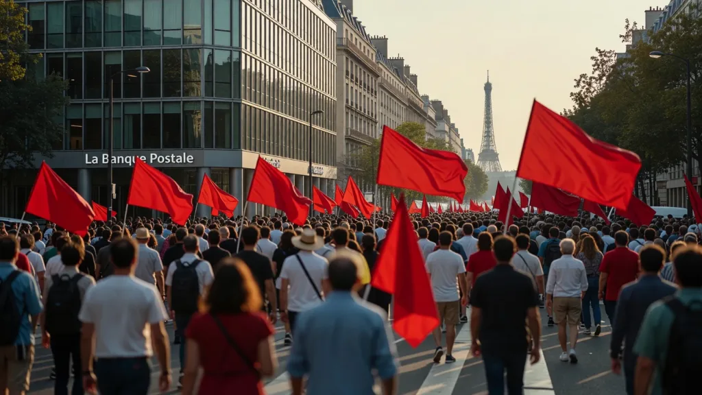 Paris : des centaines de manifestants contre les répressions à l'appel de SUD-PTT