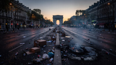 Paris : le kiosque à crêpes d'Alexis réduit en cendres lors des célébrations PSG