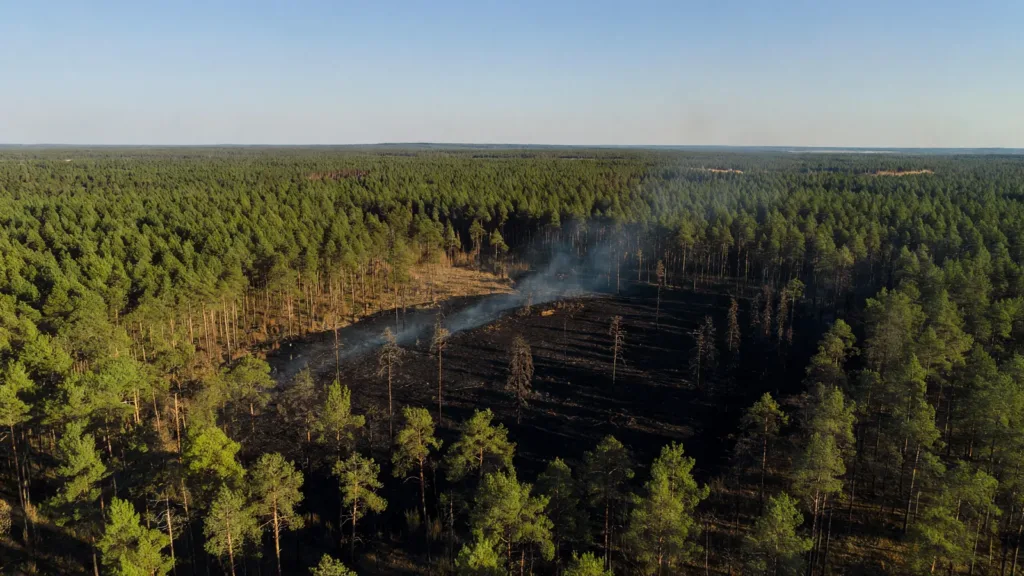 Pas-de-Calais : 14 hectares de sous-bois détruits dans un incendie à Neufchâtel-Hardelot