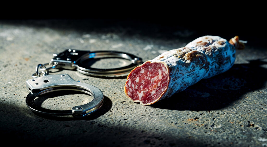Pau : 4 mois de bracelet électronique pour un jet de saucisson dans l'œil d'un policier