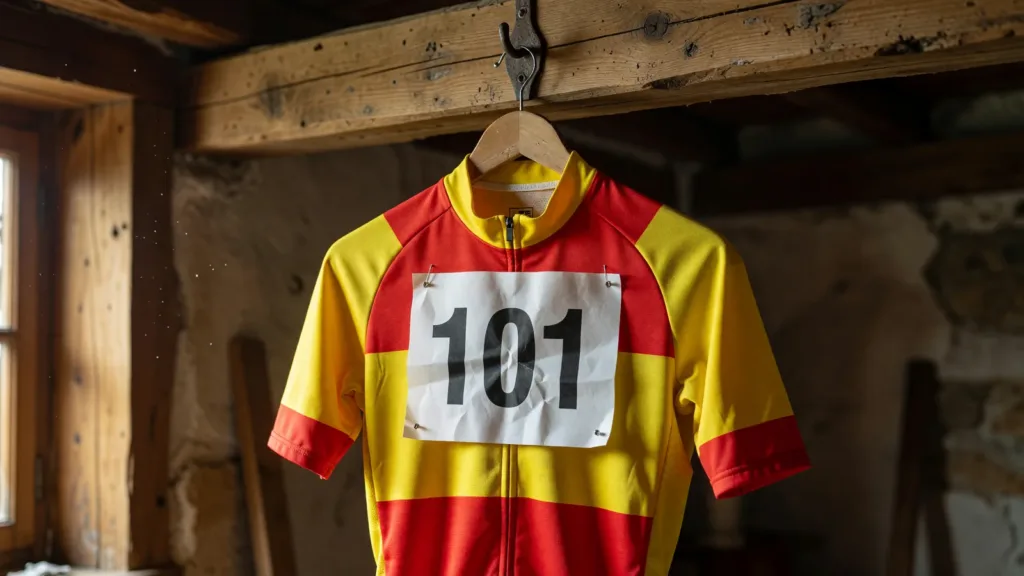 Paul Seixas, 19 ans, au départ de son premier Tour de France