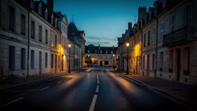 Périgueux : une Clio se renverse rue Victor-Hugo après un possible malaise au volant