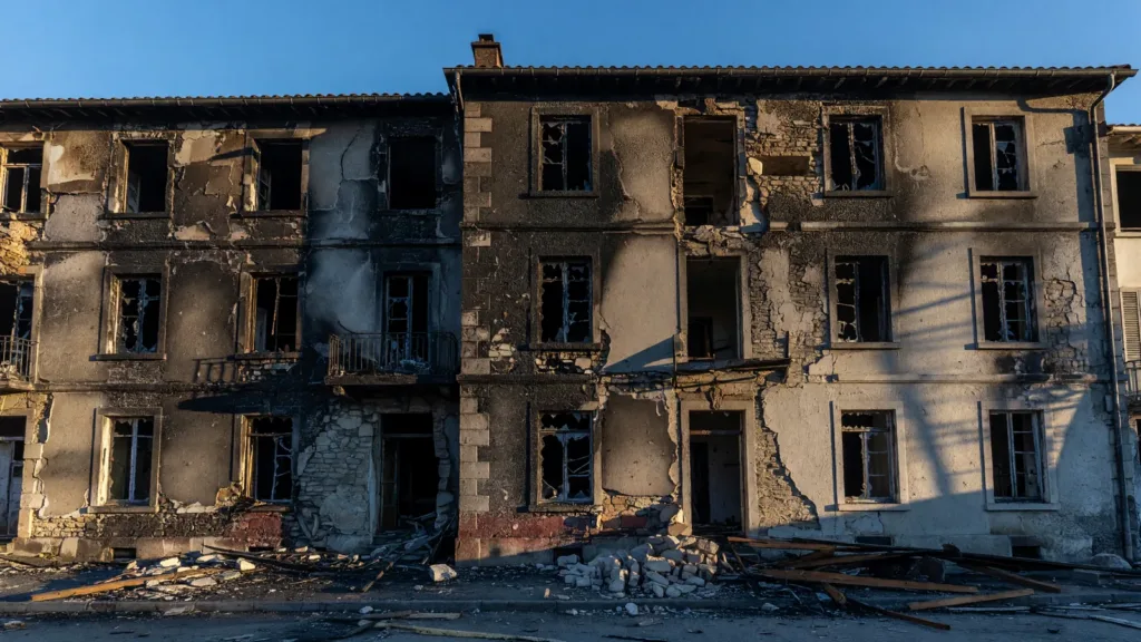 Péronnas : trois pompiers blessés et une adolescente sauvée dans l'incendie d'une copropriété
