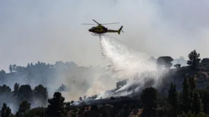 Perpignan : deux incendies près de la ville, 3 500 m² brûlés et 105 pompiers mobilisés