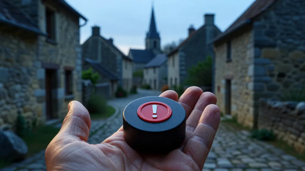 Peyraud : le préfet remet un bouton d’appel d’urgence au maire Romain Texier après des actes de malveillance