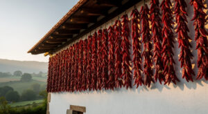 Piment d&rsquo;Espelette AOP : le sous-préfet de Bayonne en visite chez Panpi Olaizola