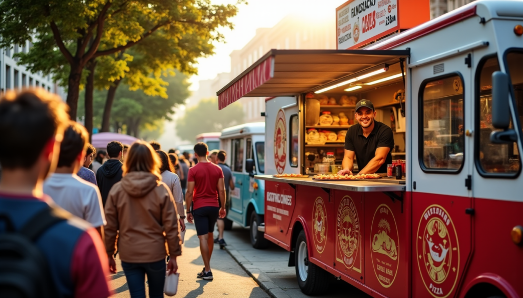 Pizza ambulante, un business porteur