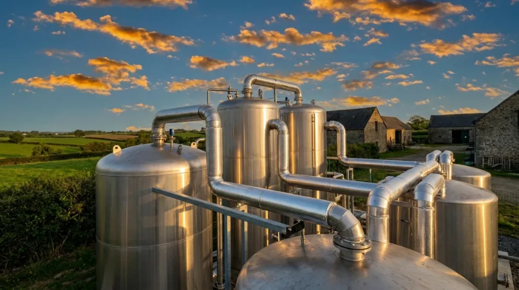 Plélo : le préfet visite Gazéa et le démonstrateur biogaz « Charlie » de Sublime Énergie