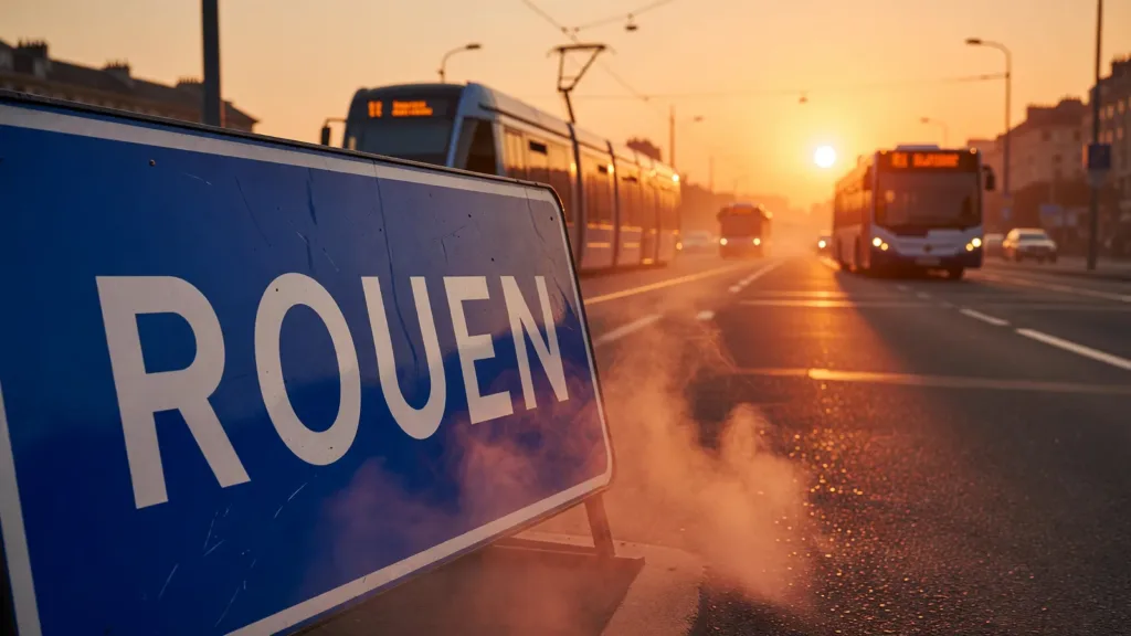 Pollution à l'ozone à Rouen : gratuité des transports et recommandations du préfet ce mercredi