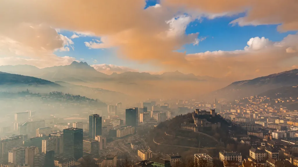 Pollution de l'air : alerte de niveau 1 activée ce lundi sur le bassin grenoblois