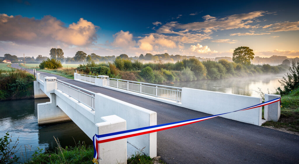 Pont de la Grande Rue : réouverture officielle entre Villabé et Corbeil-Essonnes