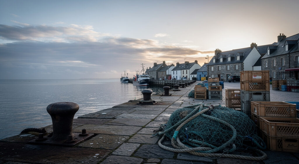 Port-en-Bessin : la ministre de la Mer et le commissaire européen au chevet de la pêche normande