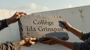 Pose de la première pierre du collège Ida Grinspan à Secondigny : 1,62 M€ de l'État