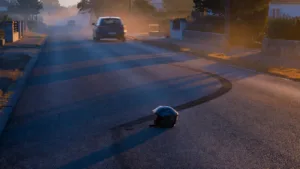Près de Toulouse : un motard entre la vie et la mort après une violente collision à Fonbeauzard