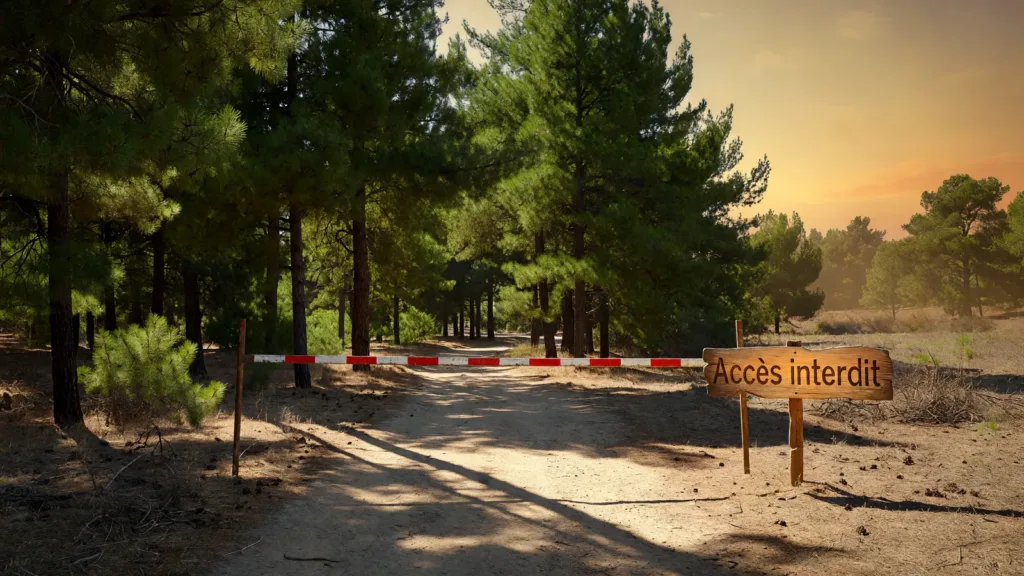 Prévention des feux en forêt de Fontainebleau : restrictions renforcées après la visite du préfet