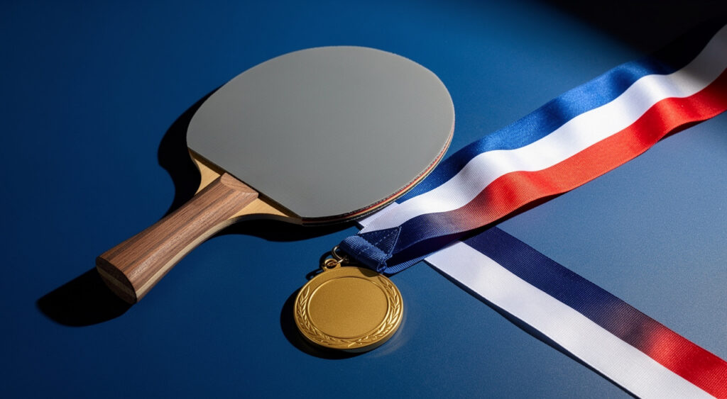 Prithika Pavade doublement titrée aux Championnats de France de tennis de table à Laval