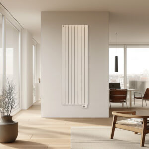 Radiateur à inertie fluide Piano digital vertical