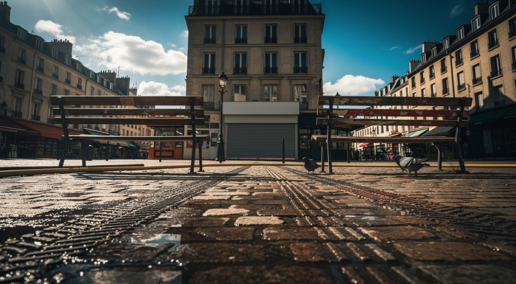 Rennes : départ de feu maîtrisé sur la façade du Super U place Hoche, 26 pompiers mobilisés