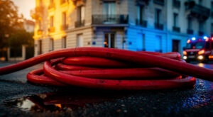 Rennes : incendie square Léon-Blum, 42 pompiers mobilisés, deux immeubles évacués