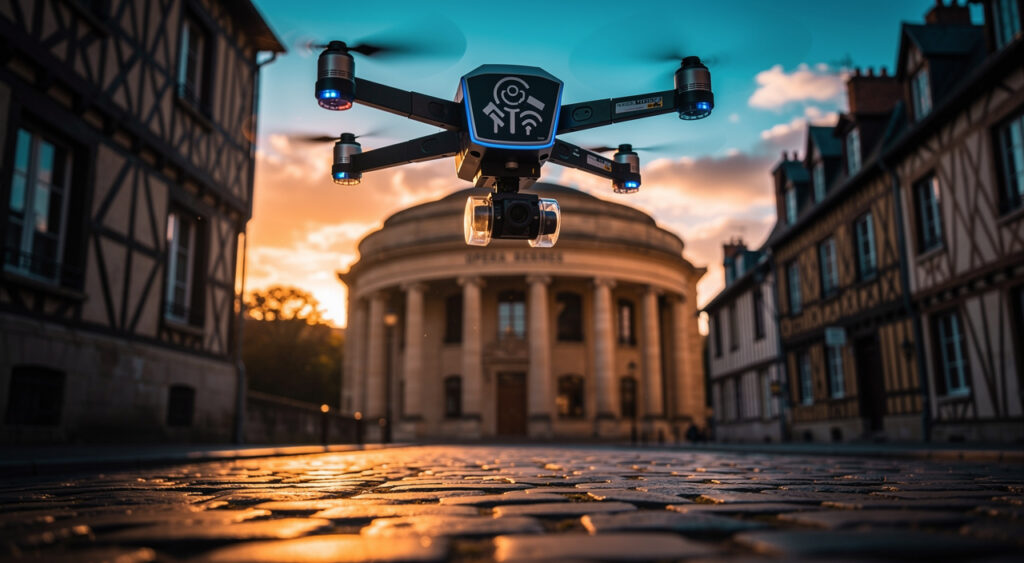 Rennes : la police autorisée à utiliser des drones pendant la Coupe du monde 2026