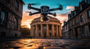 Rennes : la police autorisée à utiliser des drones pendant la Coupe du monde 2026