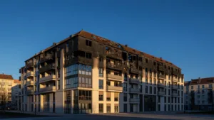 Rennes : un incendie détruit un appartement, une cagnotte lancée pour une policière et son fils