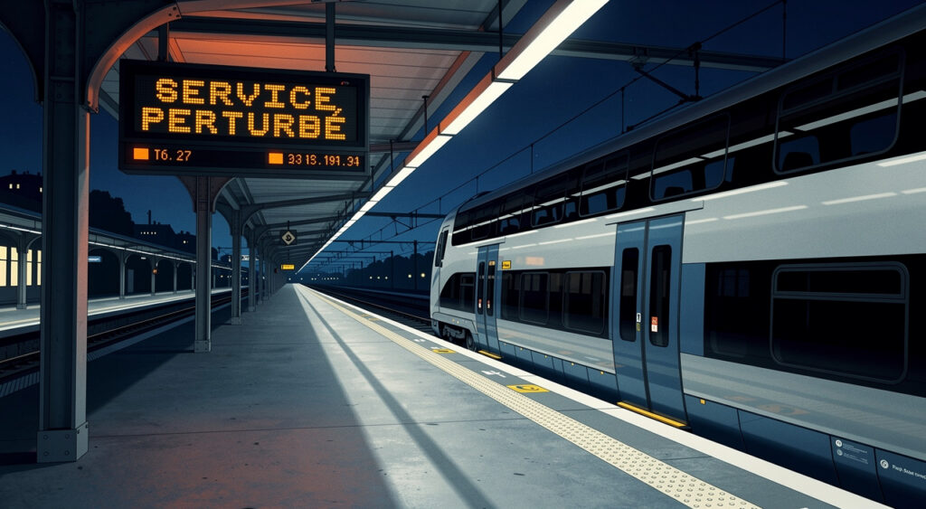 RER A : trafic perturbé puis rétabli à Nanterre-Préfecture ce lundi