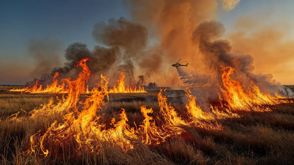 Rhône : un incendie de végétation à Échalas détruit 66 hectares, 130 pompiers mobilisés