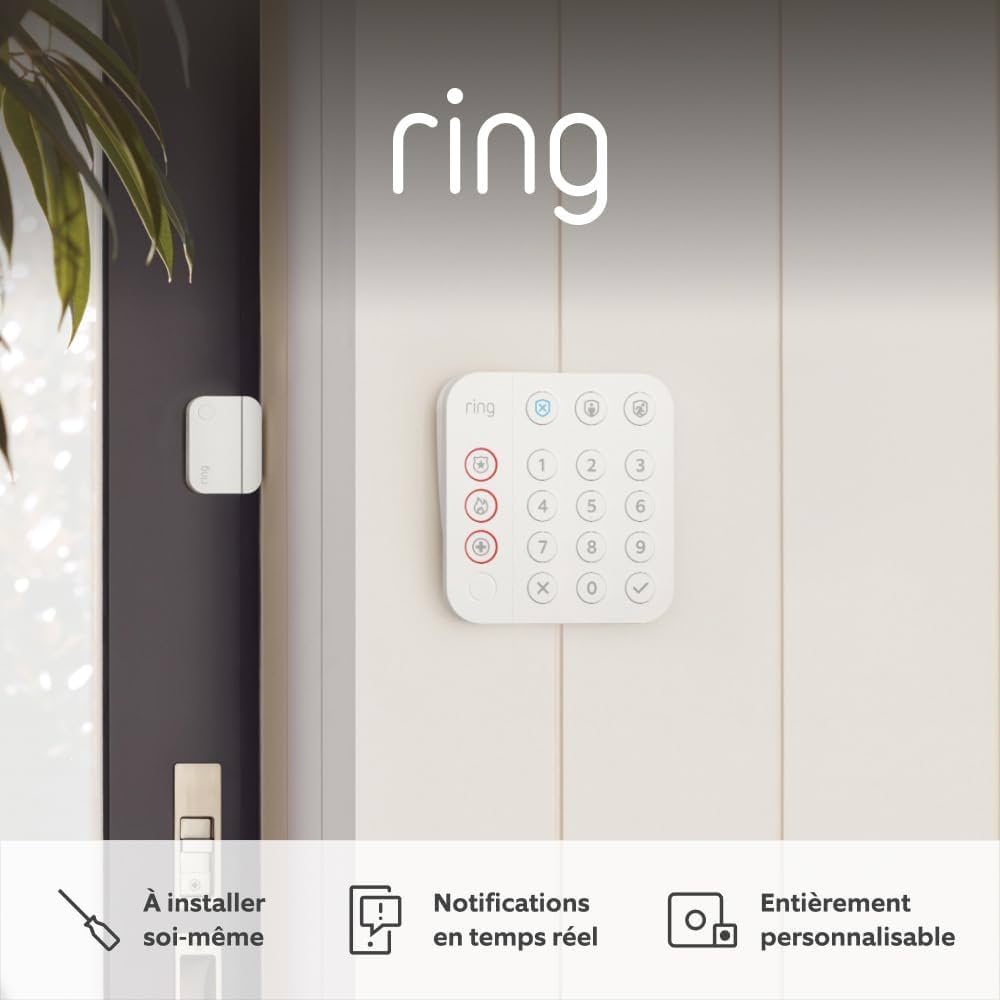 Ring Alarm Kit 5 pièces 2e génération