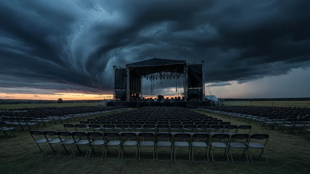 Risque d'orages à Saint-Avertin : l'ouverture du Festival des Horizons repoussée à 20h